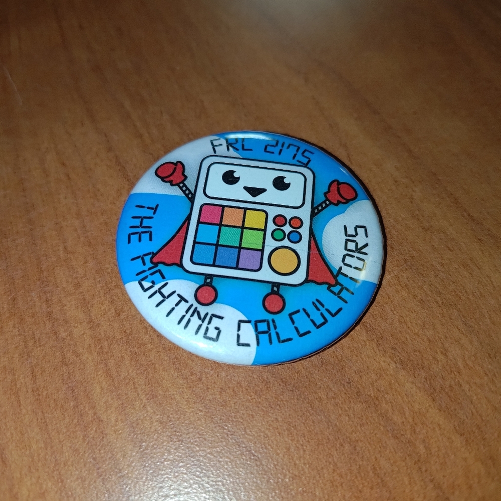 The Fighting Calculators FRC 2175 Team Pin